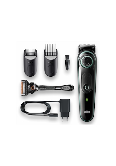 Braun BT 3341 Ayarlanabilir Taraklı Saç & Sakal Şekillendirici + Gillette
