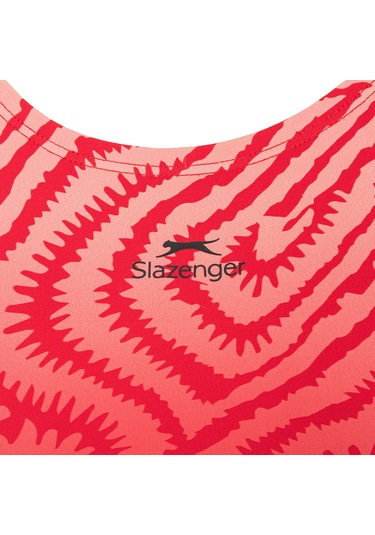 Slazenger Sports Back Kadın Yüzücü Kırmızı Mayo