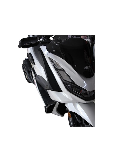 GP Kompozit  Honda PCX 125 / 150 2021-2024 Uyumlu Üst Bacak Koruma Siyah
