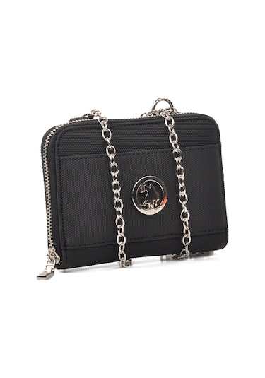 Siyah Kadın Cüzdan Usc24455 Cüzdan Siyah