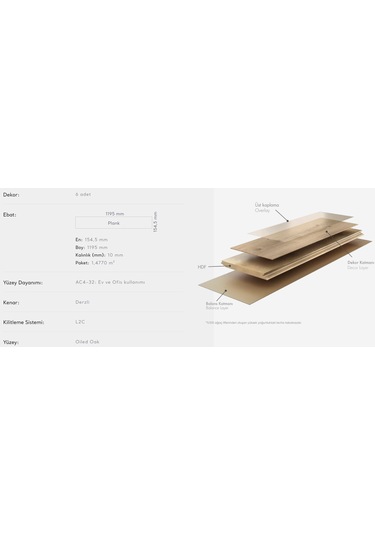 Agt Parke Concept Loreto 10 Mm 1 Paket 1,488 M2