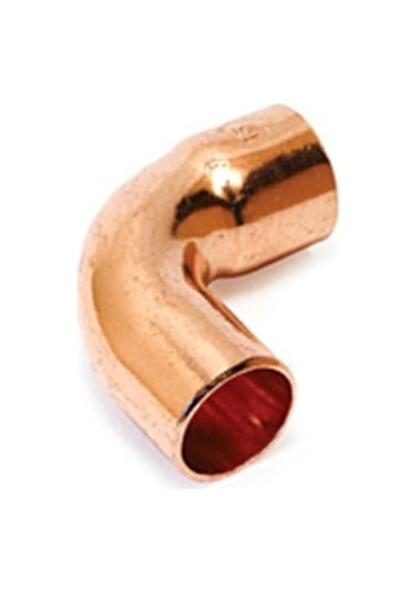 Bakır 15 Mm Uzun Erkek Dirsek