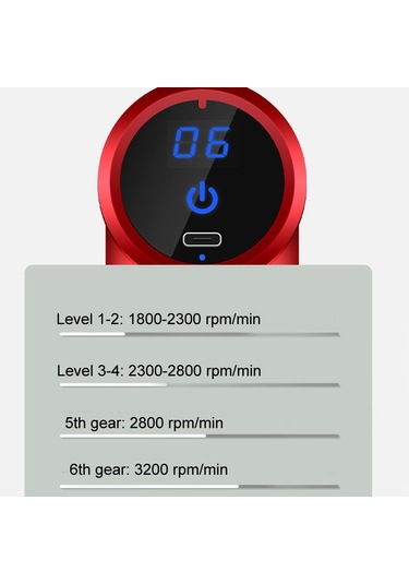 Sones Fascia Gun Cep Elektrik Şok Silahı Kas Masaj Silahı, Özellikler: Klasik Mini Yeşil Çok Renkli