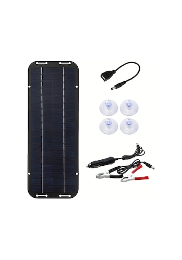 Elmpaly 12 Volt Solar Damla Şarj Modülü Güneş Paneli