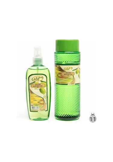 Elit Zeytin Kolonya Seti 400 ML + Sprey Pet Şişe 150 ML