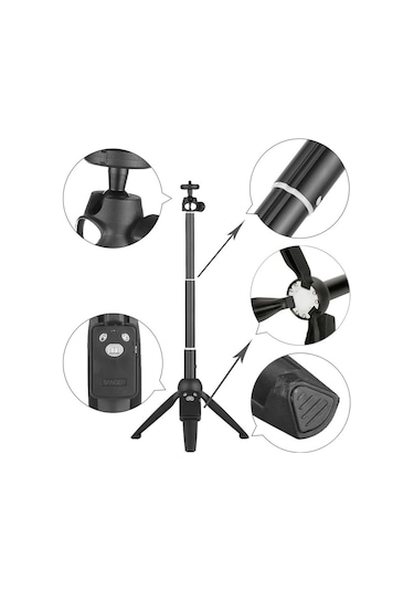 Sanger Sg-2510R Kumandalı Mobil Youtuber Tripod