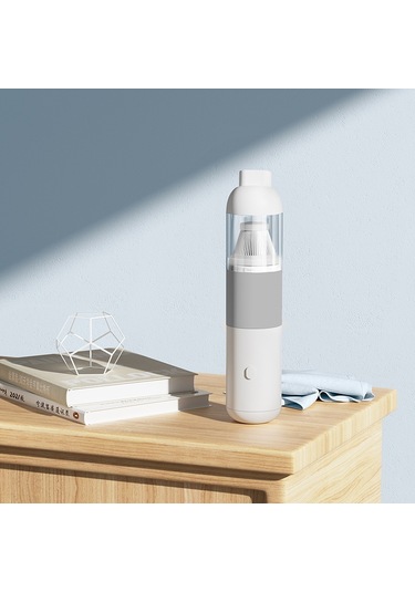 Cbtx V01 Taşınabilir El Araç Süpürgesi Kablosuz Otomatik Elektrikli Süpürge - Beyaz / Kırmızı