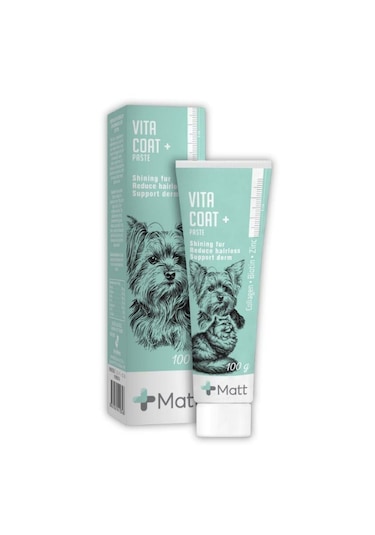 Matt Vita Coat Tüy  Kedi Ve Köpek Macunu 100gr