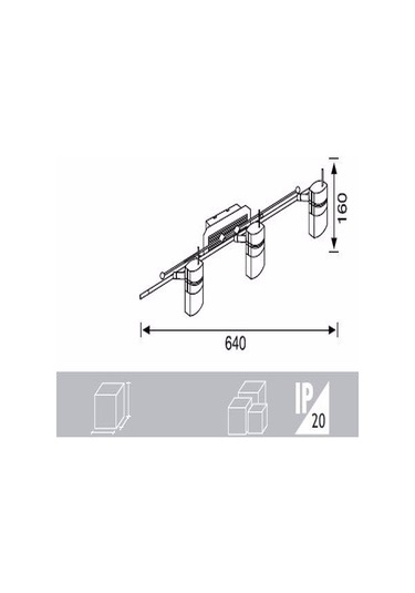 Jupiter Ev404 Banyo Aplik Krom