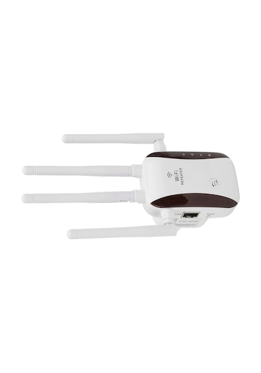 Lemestar Wifi Repeater Gt300 300mbps: Ağ Genişletici, 4 Antenli, 2.4ghz, Ap/relay Modları, 100-240v, Abd Standardı, Ev/ofis Kullanıma Uygun