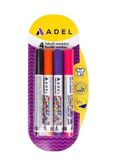Adel Tekstil Markörü 4 Renk 2201000033