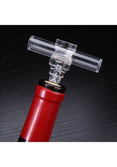 Şarap Tirbuşon Yaratıcı Küçük Hediye Şarap Seti Mutfak Aletleri Şeffaf Diğer