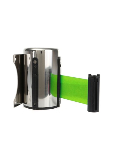 Suntek Stanchion Kuyruk Bariyer Duvara Monte Kalabalık 5m-yeşil