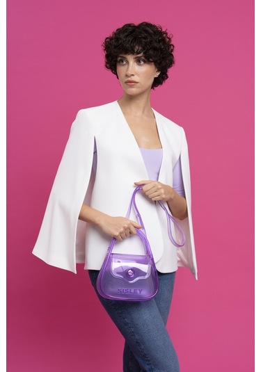 Sisley Sly 006 El Çantası Std / Mor Mor