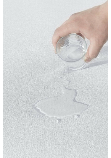 Divanev Sıvı Geçirmez Fitted Alez 60x120 Cm Pamuk Fitted Bebe Çoçuk Alezi Beyaz