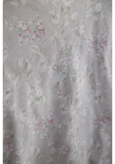 King Size Franny Bej Elegance Saten Nevresim Takımı Bej