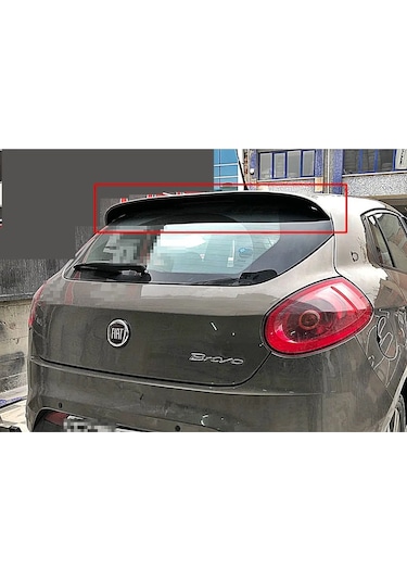 Fiat Bravo Bagaj Spoiler - 2008 - 2013 Fiberglas - Boyasız
