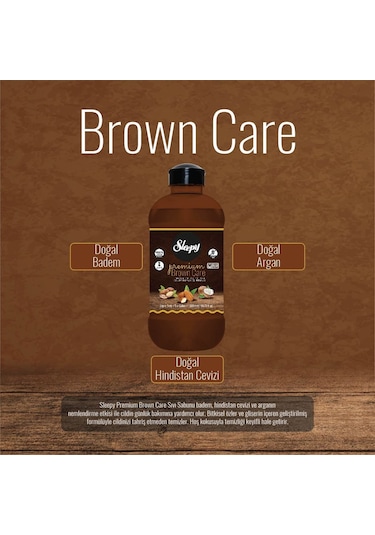 Sleepy Premium Brown Care Serisi Sıvı Sabun 2x1500 ML