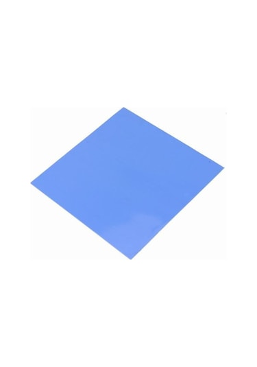 Termal Pad Ped İşlemci Soğutucu Silikon 5Cmx5Cm Kalınlık 2Mm Mavi