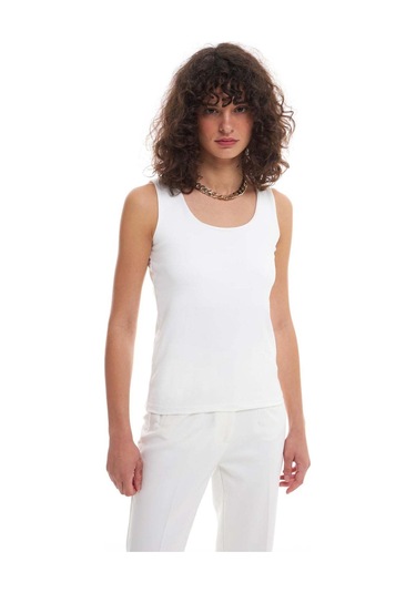 Quzu Ekru Kadın Bluz 60009 Ekru