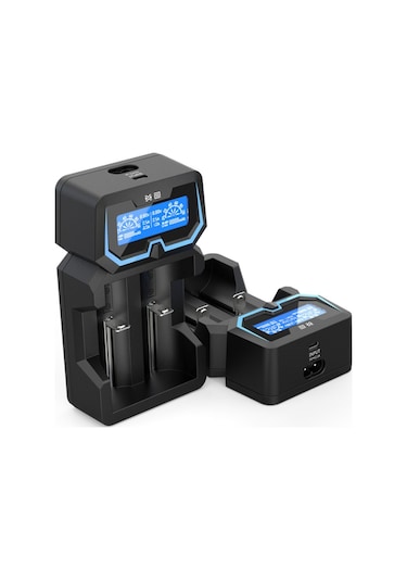 Xtar X2 LCD Ekranlı Pil Şarj Cihazı