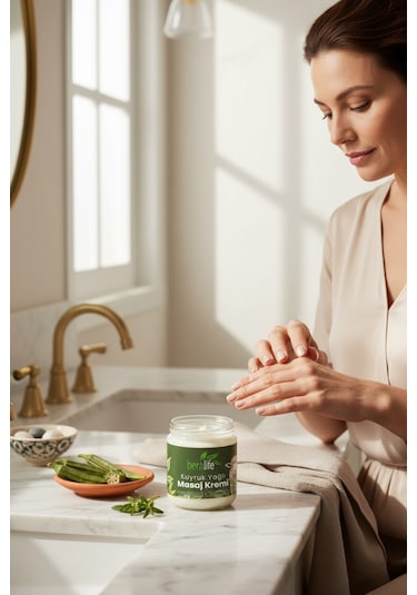Beralife Kuyruk Yağlı Masaj Kremi 210 ML