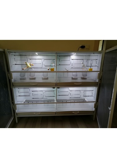 İstanbul Kafes Model 4 Pvc Kuş Dolabı