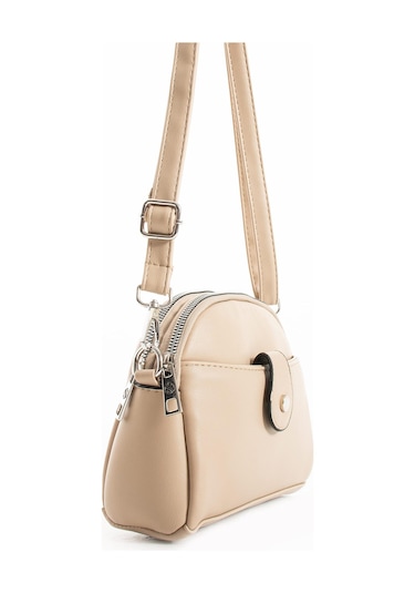 Elit Snm1420c Kadın Omuz Çantası Ten Ten