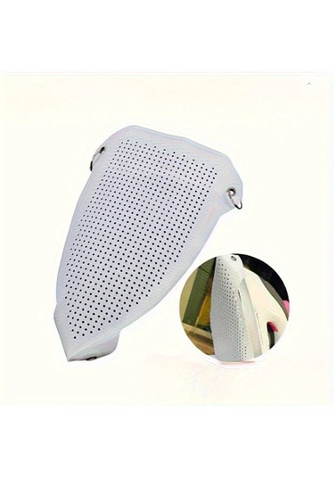 Topnotch Beyaz Ütü Kılıfı - Delikli Teflon Ütü Koruyucu Tüm Kumaşlar İçin Evrensel