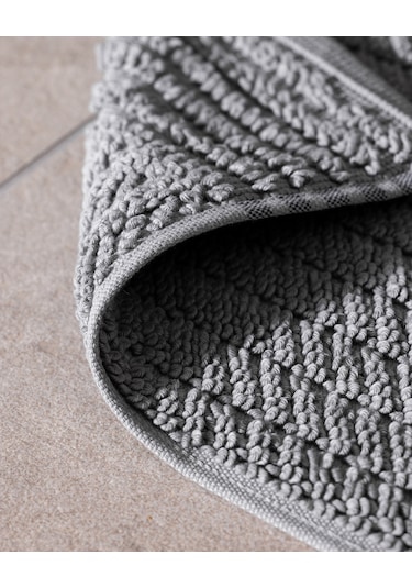 Chevere %100 Pamuk Ayak Havlusu - Gri 8684427204948 Gri