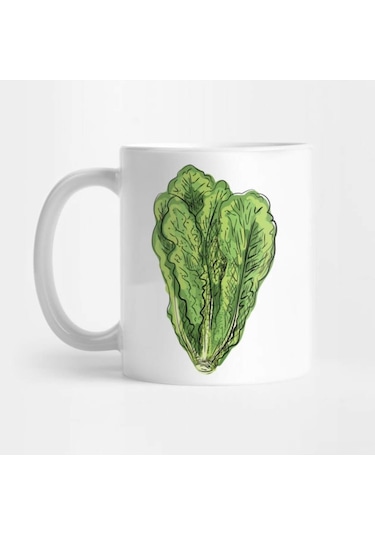 Marul Sevgisi Kupa Bardak Çok Renkli