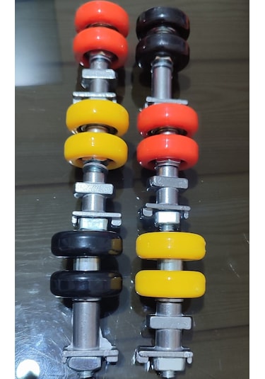 Cam Balkon Tekeri 3 Adet Kertikli 3 Adet Kertiksiz 3 Takım Turu