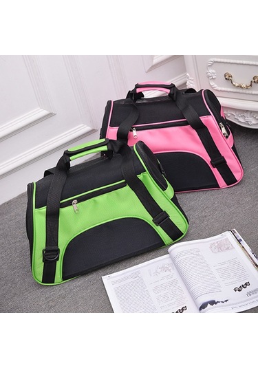 Samdoo Kedi Köpek Taşıma Çantası Mor S:透气 Mesh, Su Geçirmez Oxford Kumaş, Ayarlanabilir Askı Ve El Kemer, Seyahat İçin Uygun