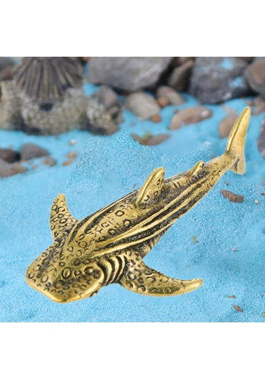 Suntek Mini Köpekbalığı Modeli El Yapımı Ev Dekoru Ofis 5.3cmx3.3cm