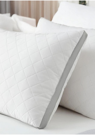 Klimalı Slikon Yastık 50x70cm 800 Gram Beyaz