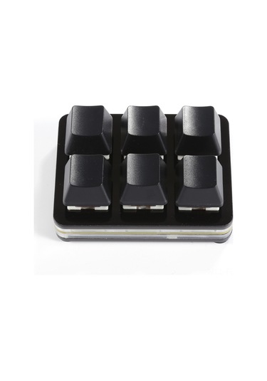 Lemestar 6 Tuşlu Özelleştirilebilir Mekanik Klavye - Usb Bağlantılı Taşınabilir Kısayol Paneli