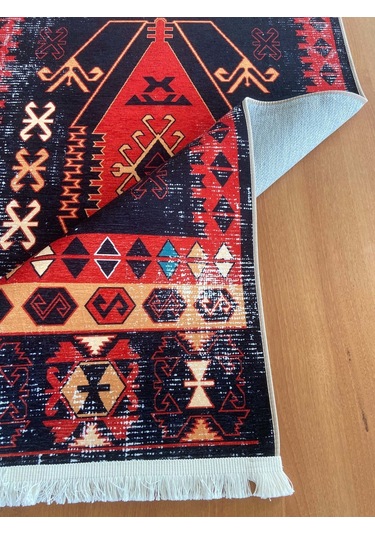 Prizma Halı Vintage Kilim V-6513 Çok Renkli