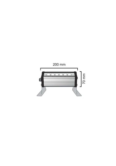 Goben Light Wallwasher 6w 20 Cm Duvar Boyama Armatürü-mavi Mavi
