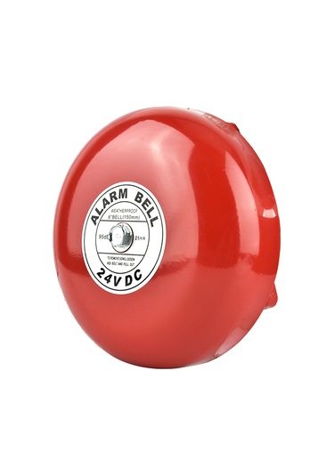 Geeroyoo 24v Aluminyum Kasa Su Geçirmez Yangın Alarm Zili, 90db Yüksek Sesli Uyarı Fonksiyonu