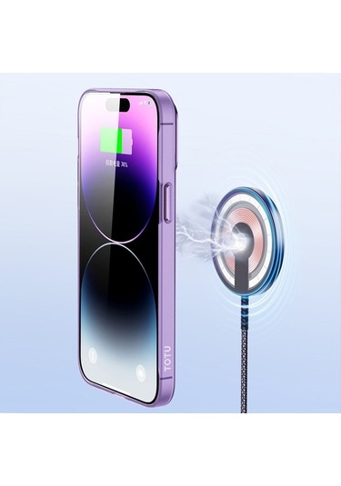 Bloomnest Cbtx İphone Uyumlu 14 Pro Totudesign Aa-194 Kristal Kılıf Magsafe Manyetik Şarjlı Kılıf Diğer