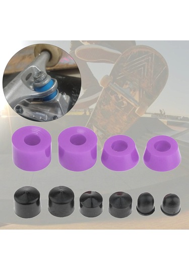 Homyl Açık Için Kaykay Kamyon Burç Kiti Amortisörler Yumuşak Mor Mor Çok Renkli