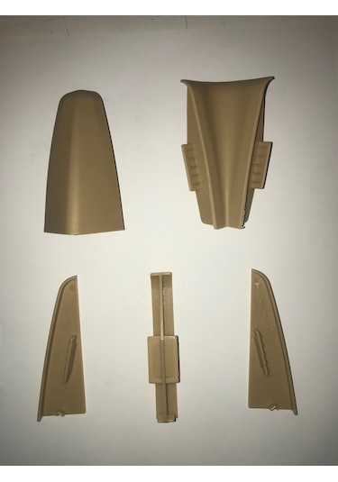 Laminat Parke Süpürgelik Köşe Bağlantı Aparatı 8 Cm Sütlü Kahve
