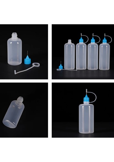 10ml 30ml Pe Plastik Sıkılabilir İpucu Aplikatör Şişe İğne Ucu