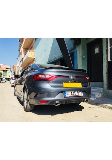 Renault Megane 4 Yarasa Spoyler Polyester-Boyasız