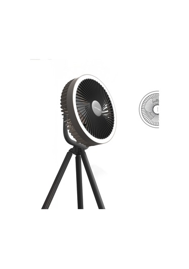 Lenyes Lhf11 Led Işıklı 4 Kademeli Çok Fonksiyonlu Soğutucu Fan Beyaz