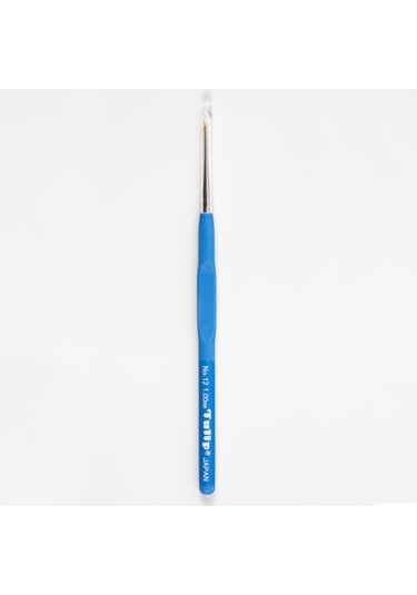 Abarta Tulip Silikon Elastik Saplı Dantel Tığ No:12 & 1.00mm -mavi No 12 - 1 Mm