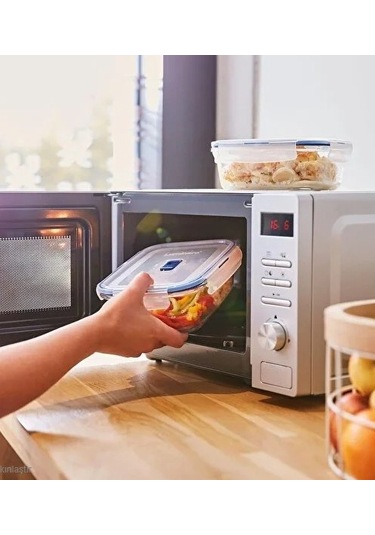 Luminarc Pure Box Active Saklama Kabı Dikdötgen 1220cc Şeffaf