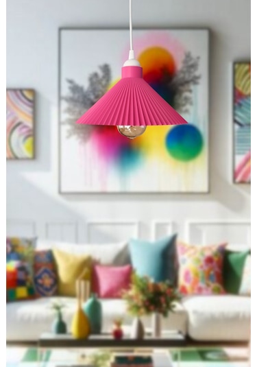 Salon Avize,mutfak Avize,14 Farklı Renk Yatak Odası Avize,pinterest Avize, Bohem Avize E27 Duy Pembe