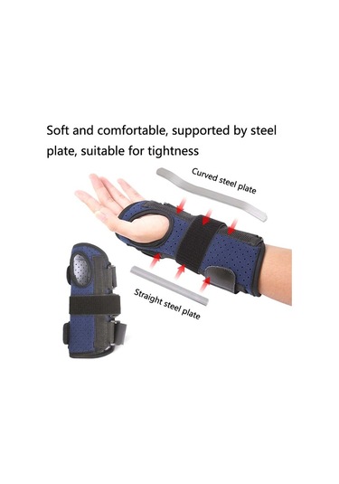 Bilek Eklemi Sabitleme Çıkık Burkulma Kemik Kırığı Rehabilitasyonu Sabit Atel Koruma Sol Kol Sol