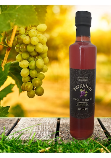 Bergulem Doğal Üzüm Sirkesi 500 ML